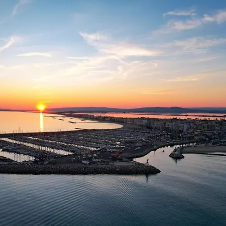 公寓 Horizon D'or, Couche De Soleil, Carnon Plage